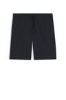 Voděodolné šortky regular střihu z rychleschnoucího kepru - Dark Blue