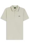 Polotričko slim fit z strečové bavlny s rychleschnoucími vlastnostmi - Light Beige