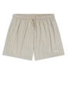 Potištěné plavecké šortky z rychleschnoucí látky - Light Beige
