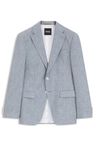 Slim fit sako s pepitovým vzorem - Open Blue