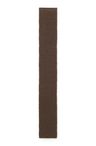 Kravata BOSS BY BECKHAM ze lnu a hedvábí tussah - Dark Brown