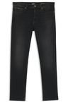 Černé džíny slim fit z elastické bavlněné směsi - Black