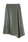 Sukně z umělé kůže - Dark Green