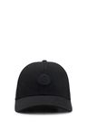 Bavlněná plátěná čepice s monogramem Double B - Black