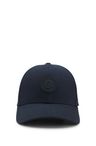 Bavlněná plátěná čepice s monogramem Double B - Dark Blue