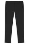 Kalhoty slim fit ze strečové  tkaniny - Black