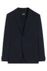 Sako slim fit z nemačkavého seersuckeru