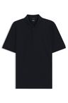 Bavlněné polotričko s geometrickým žakárovým vzorem - Dark Blue